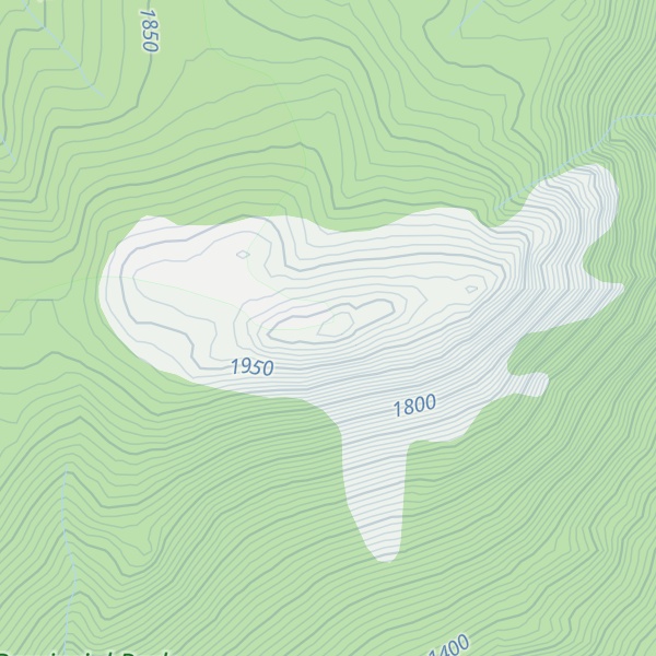 Map of Tullin Mountain