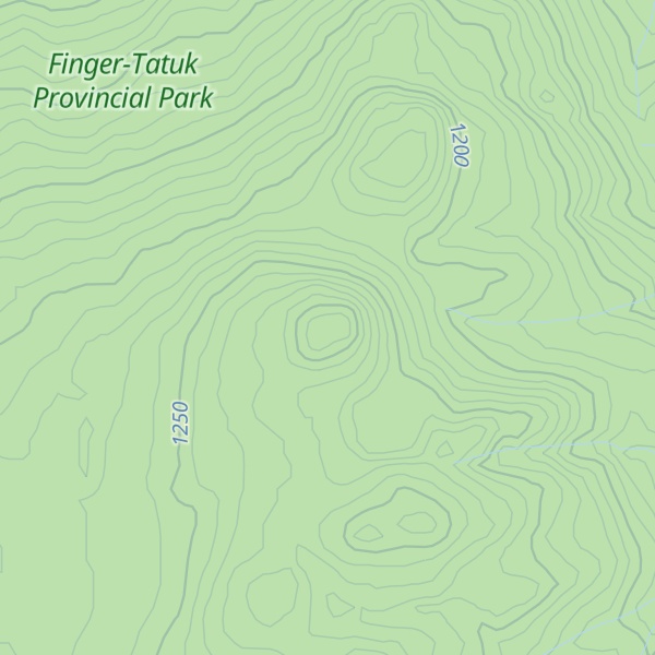 Map of Tatuk Hill