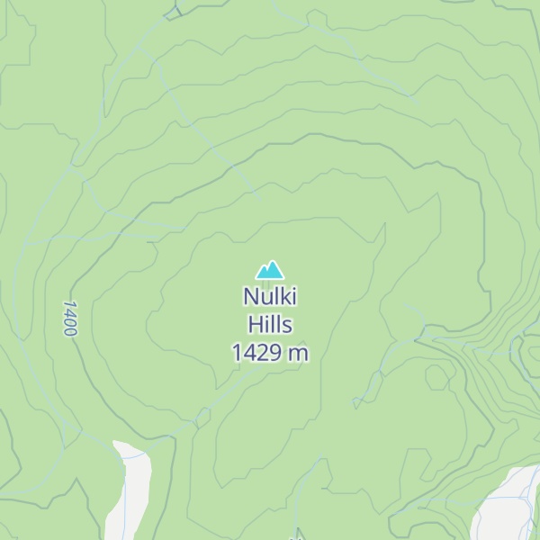 Map of Nulki Hills