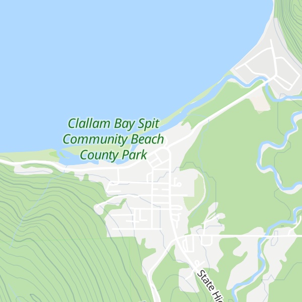 Map of Visitor Center
