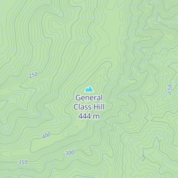 Map of General Class Hill