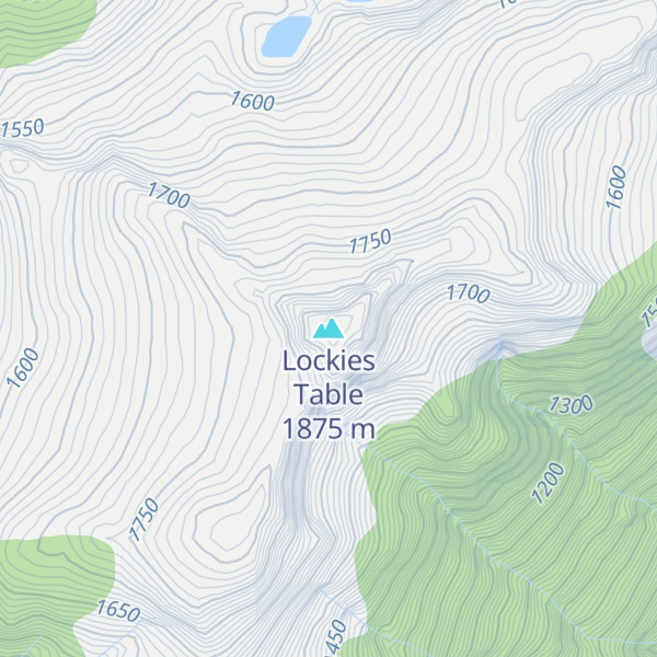 Map of Lockies Table