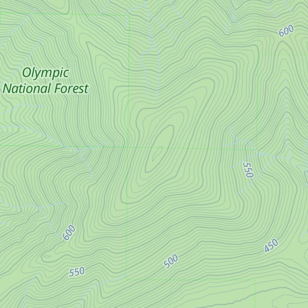 Map of Ellis Mountain