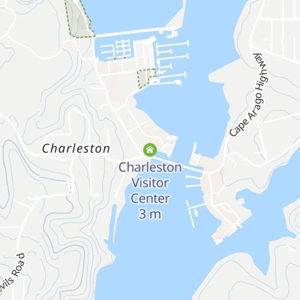 Map of Charleston Visitor Center