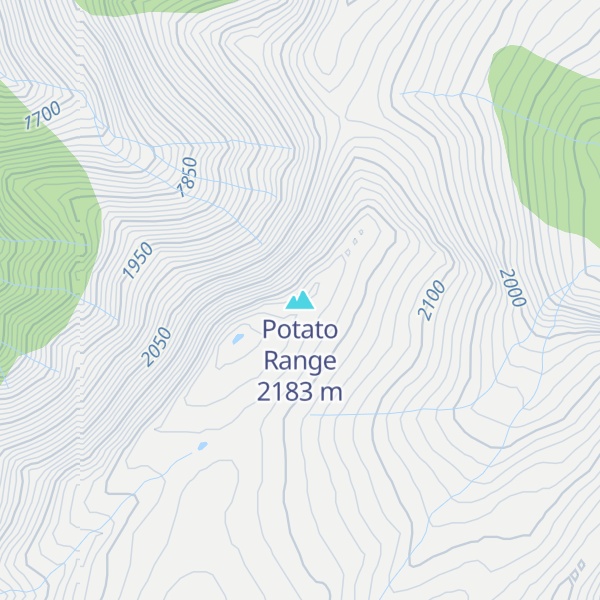 Map of Potato Range