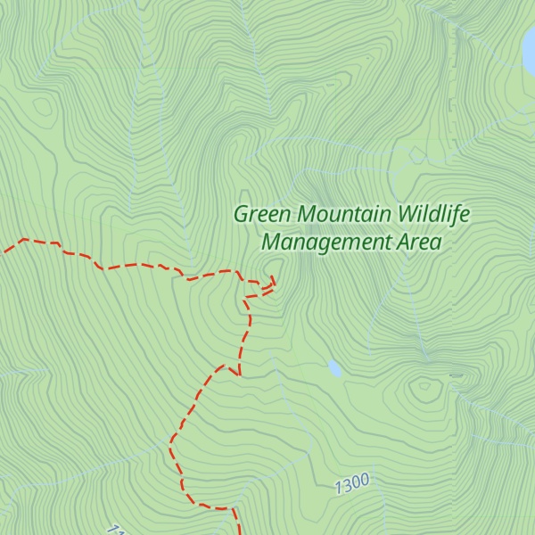 Map of Green Mountain