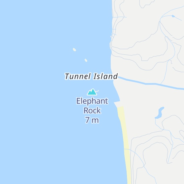 Map of Elephant Rock