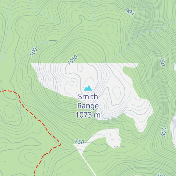 Map of Smith Range