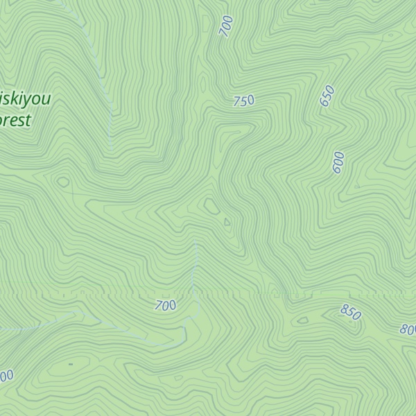 Map of Bald Mountain