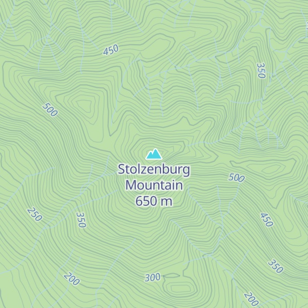 Map of Stolzenburg Mountain