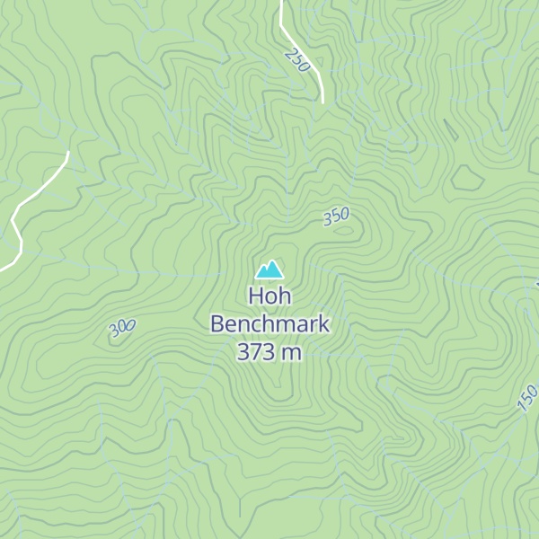 Map of Hoh Benchmark