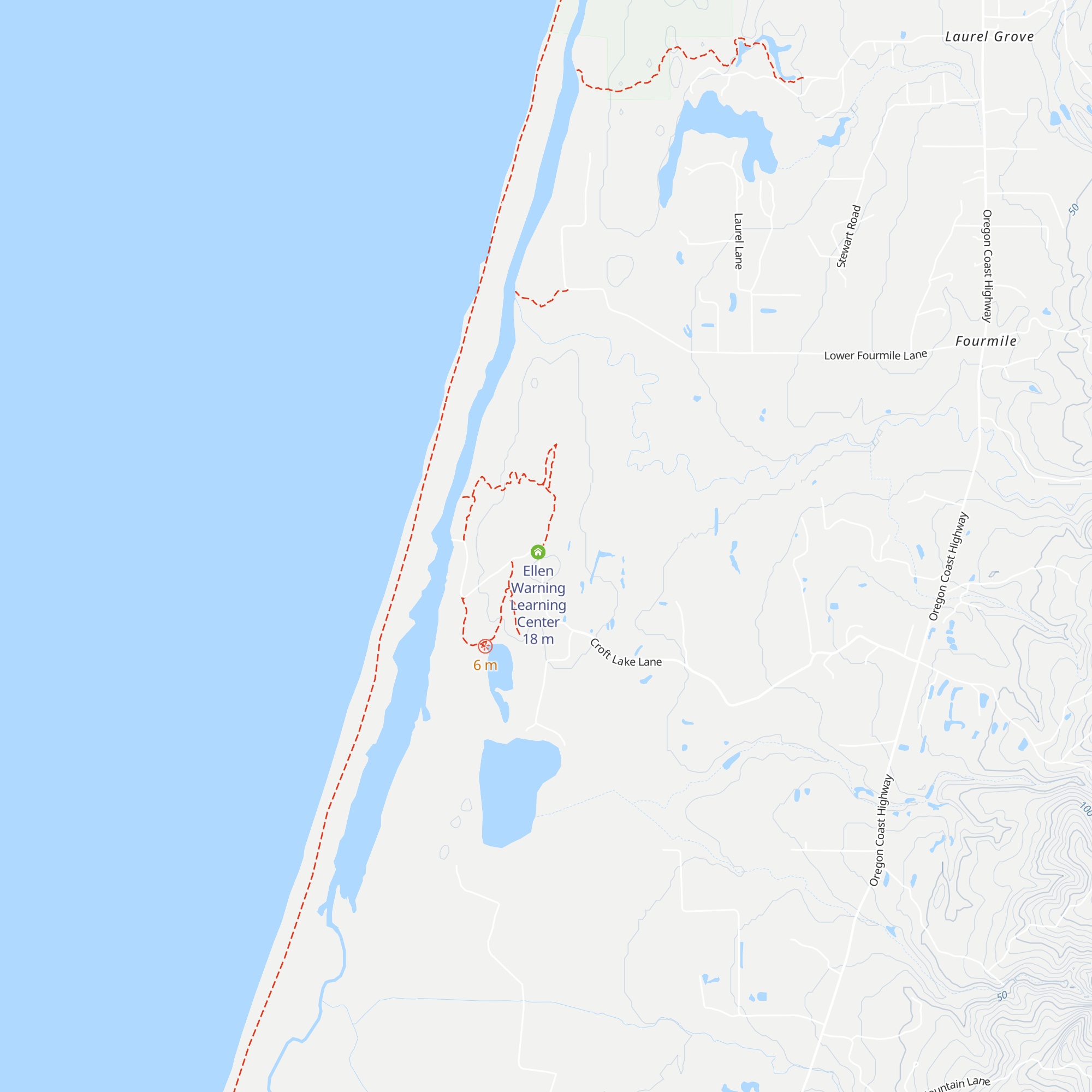 Site Host map