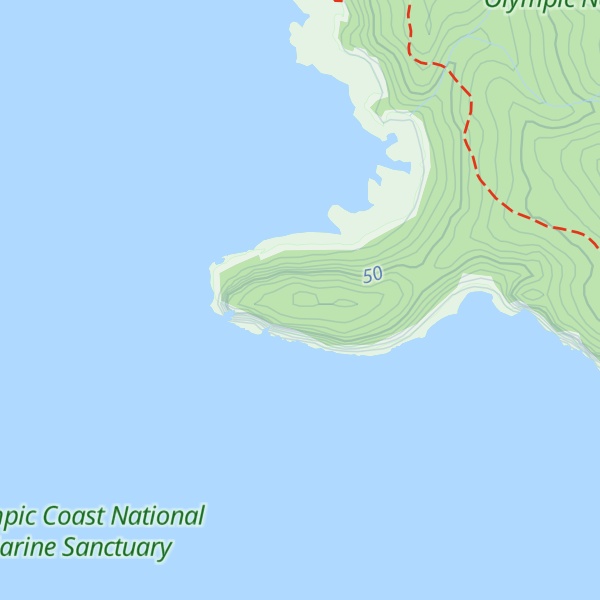 Map of Hoh Head