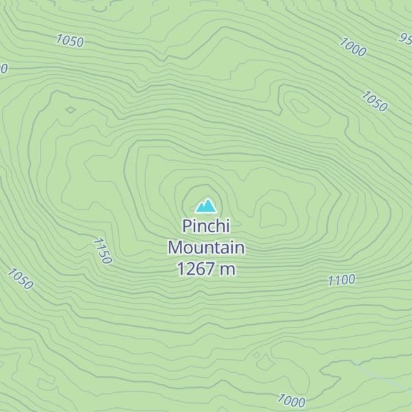 Map of Pinchi Mountain