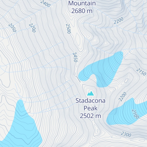Map of Naval Anniversary Range