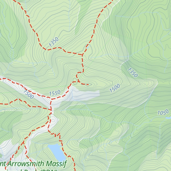 Map of Mount Cokely