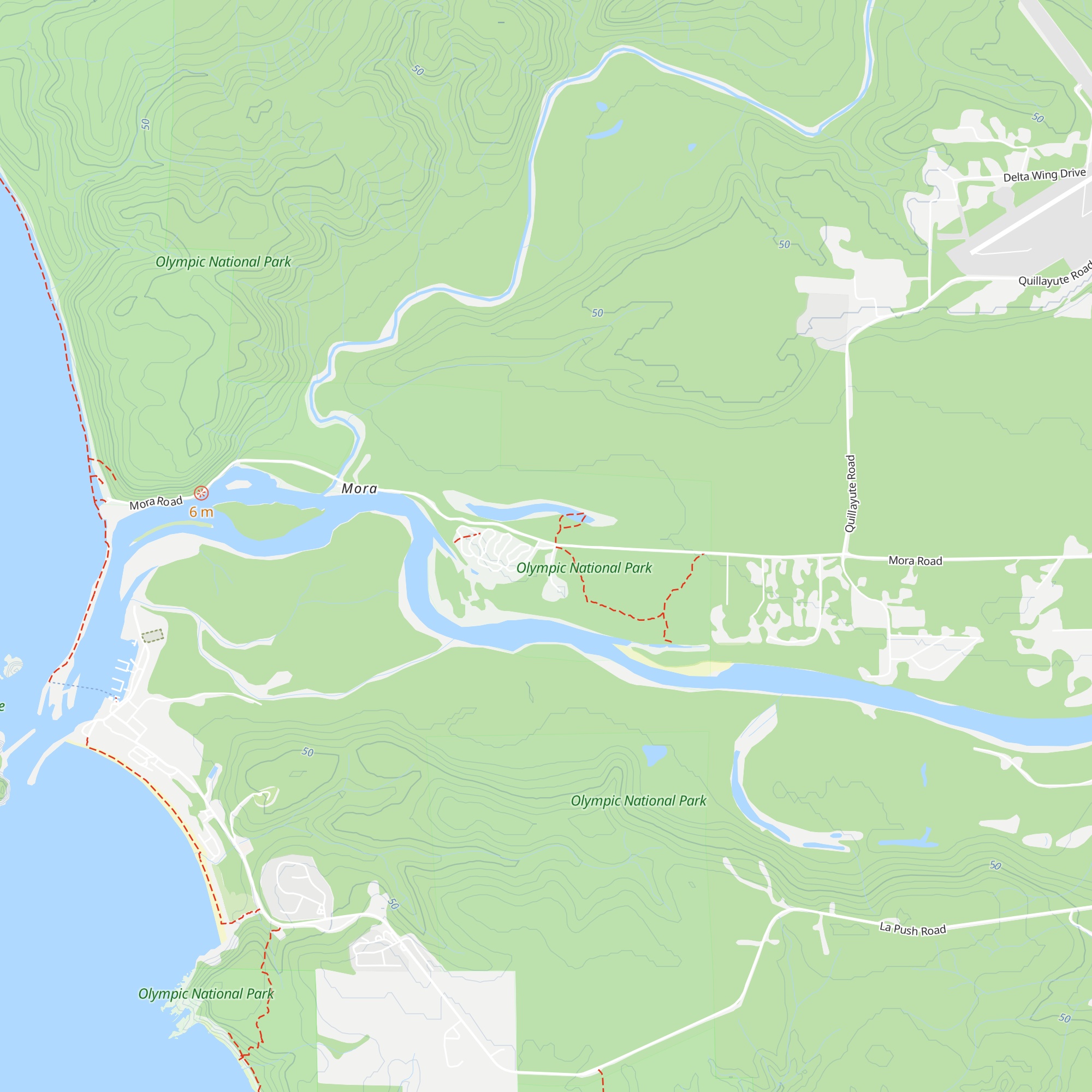 Mora Ranger Station map