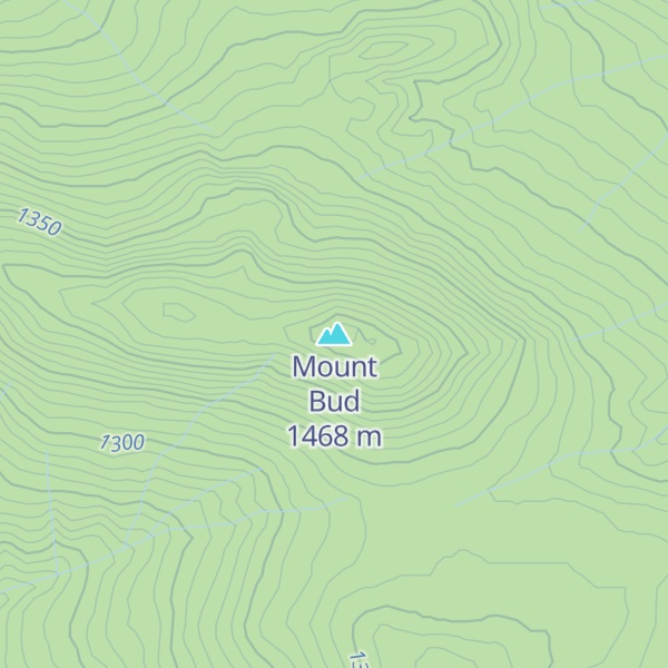 Map of Mount Bud