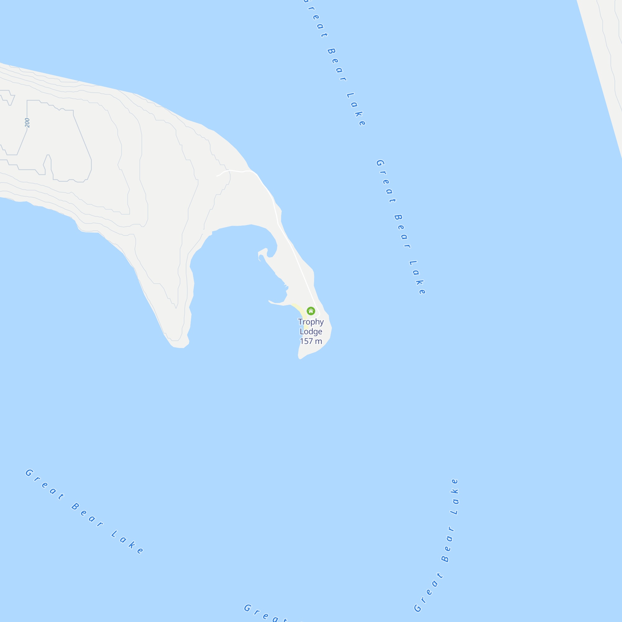 Trophy Lodge map