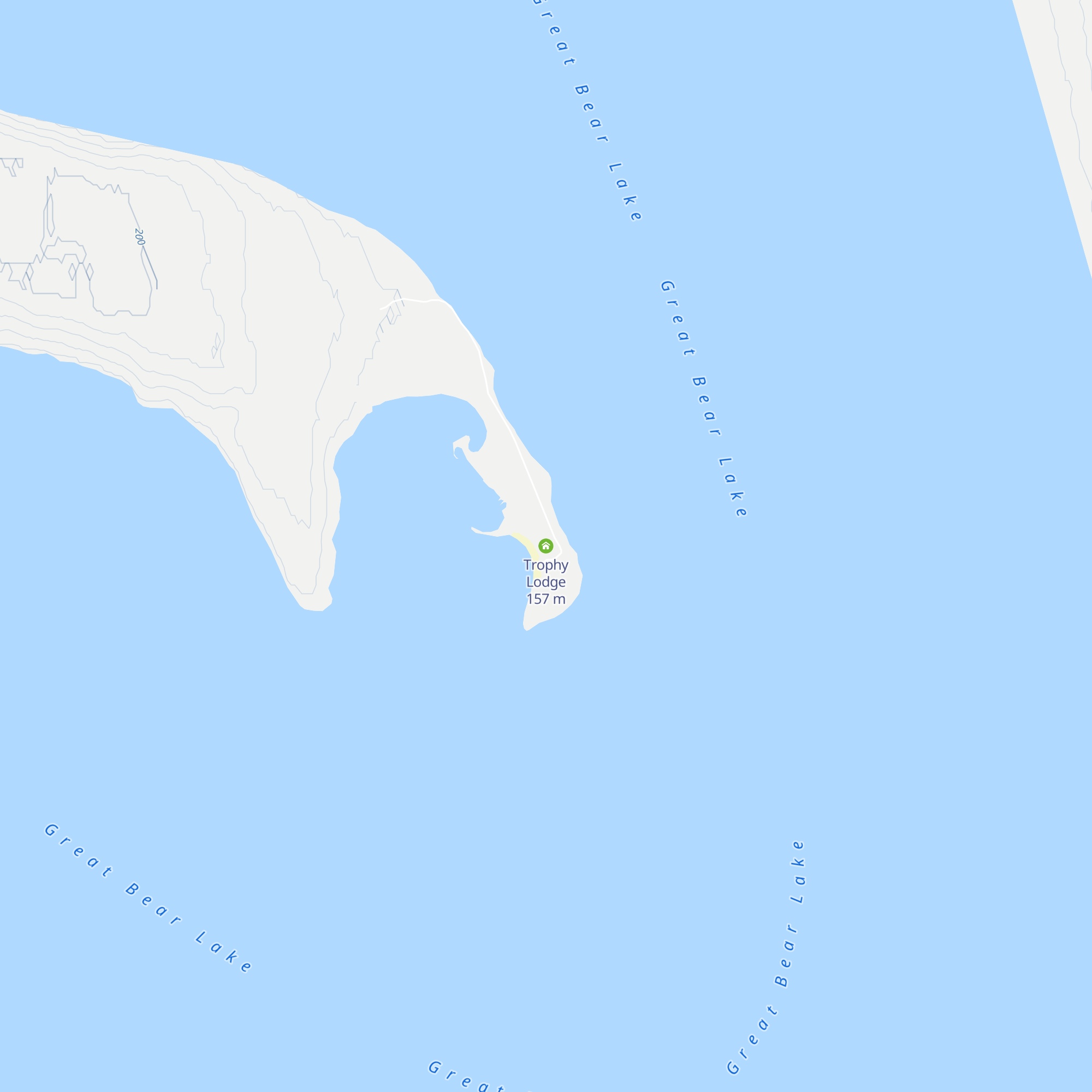 Trophy Lodge map