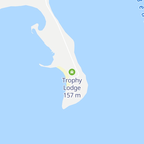 Map of Trophy Lodge