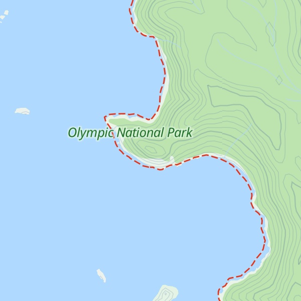 Map of John Peak