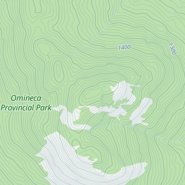 Map of Blue Grouse Mountain