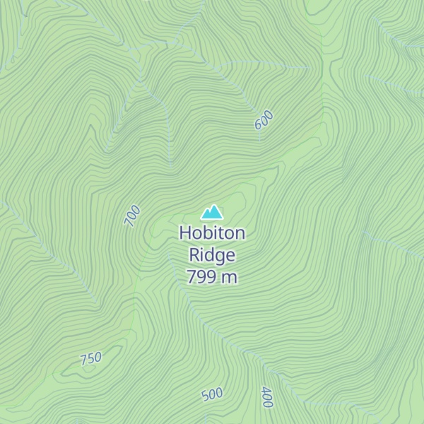 Map of Hobiton Ridge