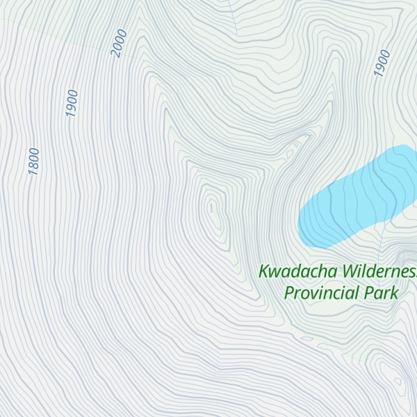 Map of Lombard Peak