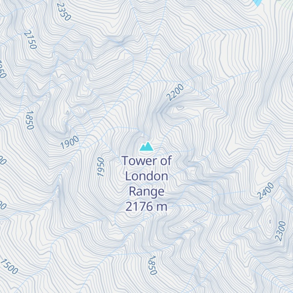 Map of Tower of London Range