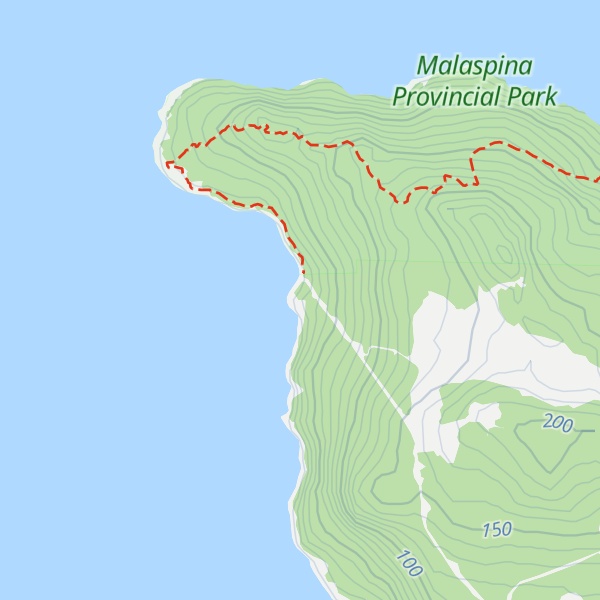 Map of Sarah Point Hut