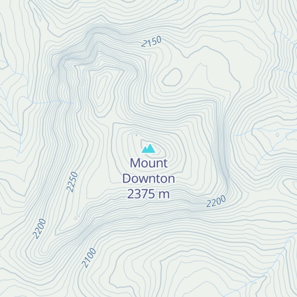 Map of Mount Downton