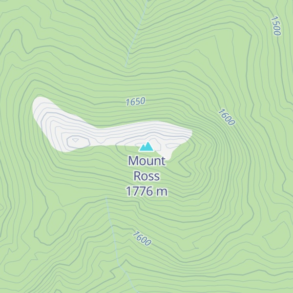 Map of Mount Ross