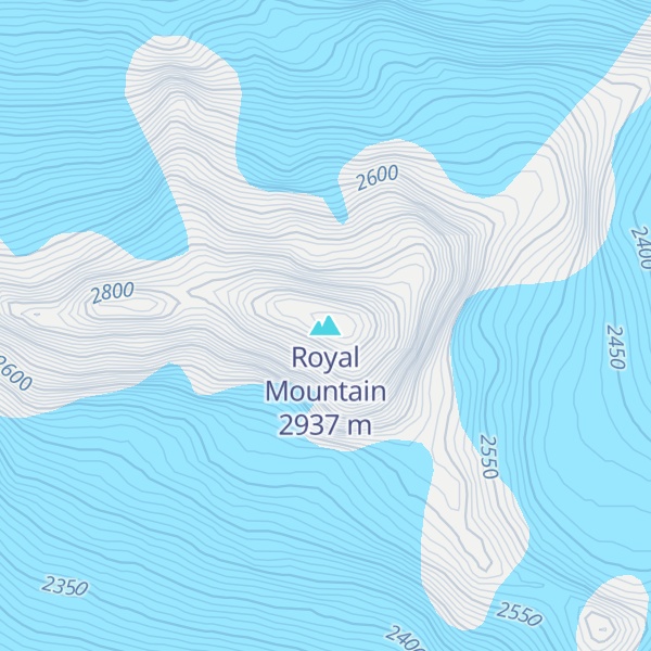 Map of Royal Mountain