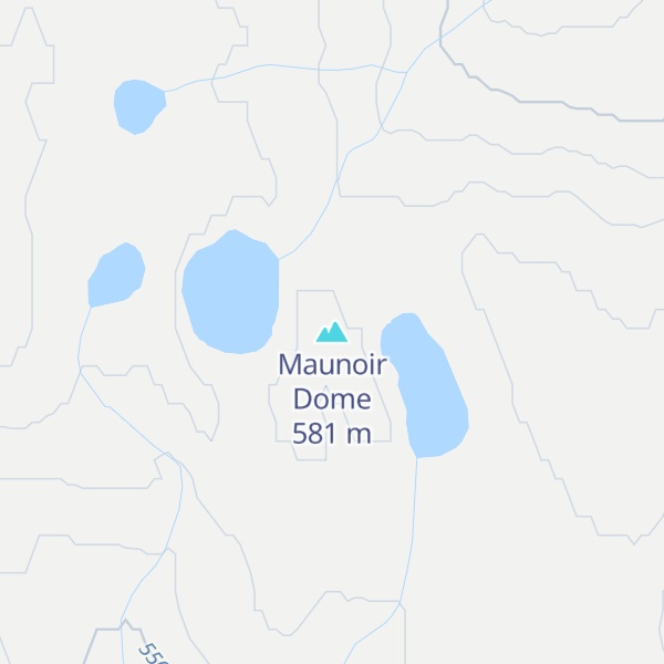 Map of Maunoir Dome