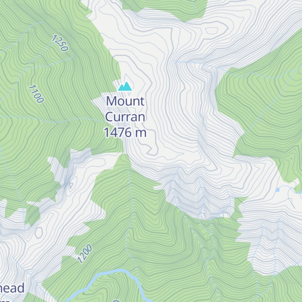 Map of Beaufort Range