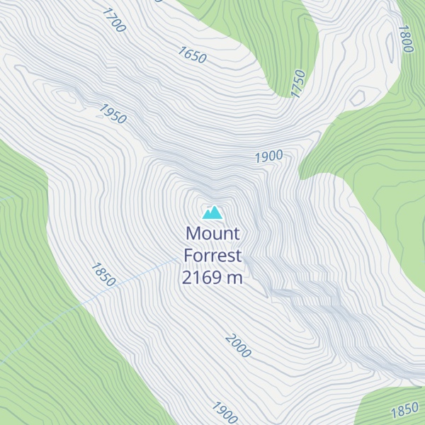 Map of Mount Forrest