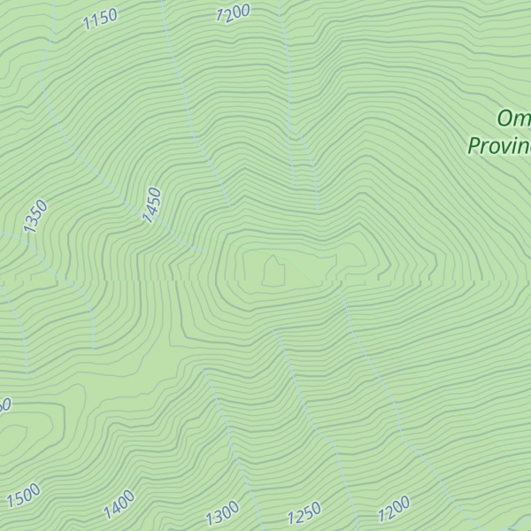 Map of Tinnecha Hill