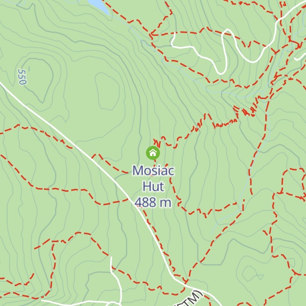 Map of Mosiac Hut