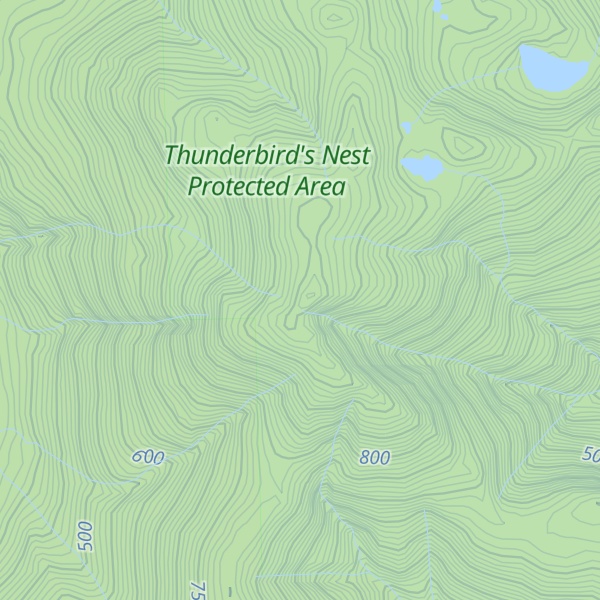 Map of Kalthaatik Mountain