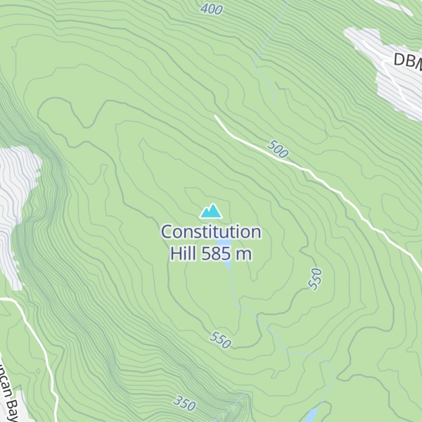Map of Constitution Hill