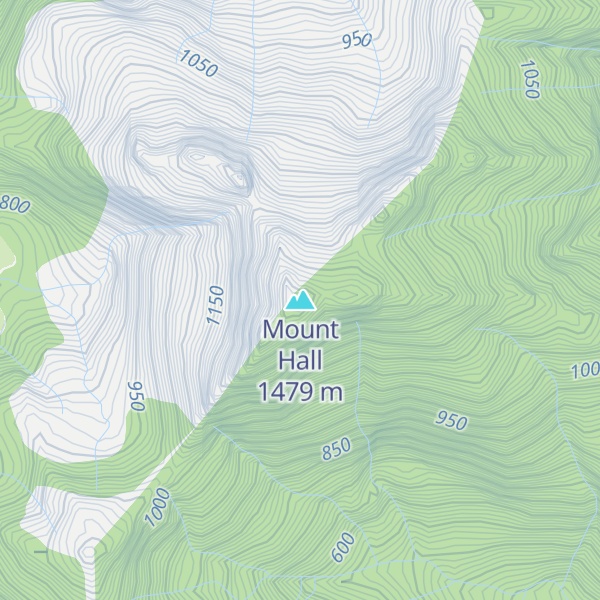 Map of Mount Hall