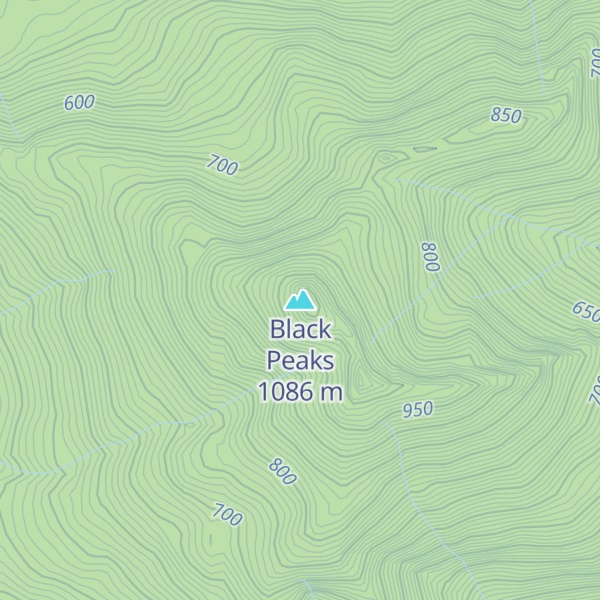 Map of Black Peaks