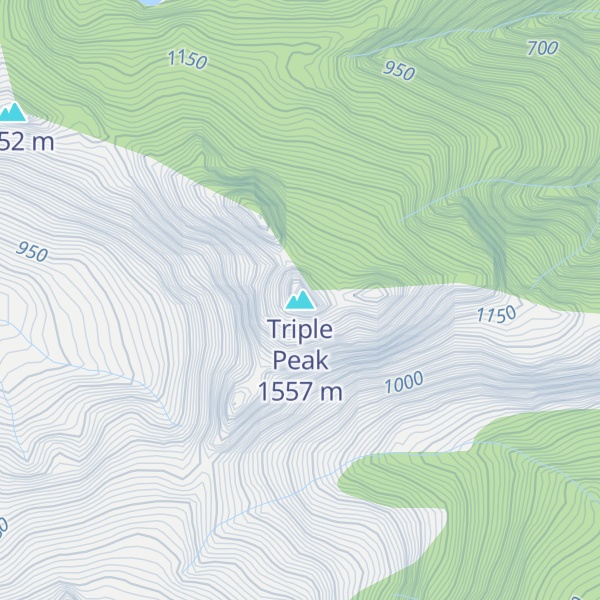 Map of Triple Peak