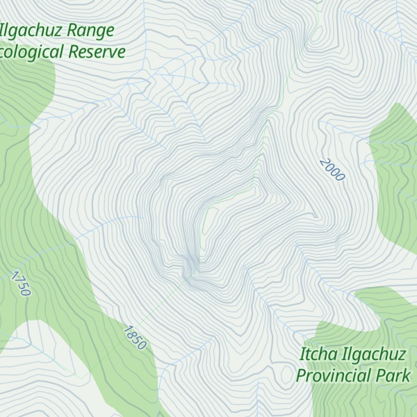 Map of Pipe Organ Mountain