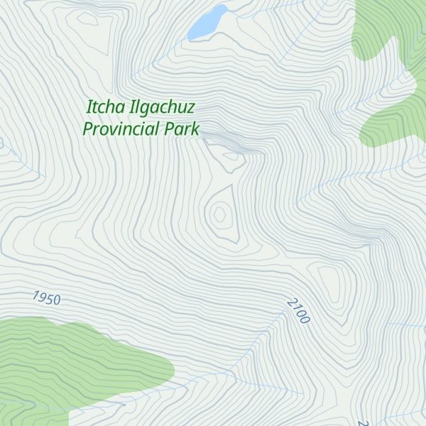 Map of Monocephala Peak