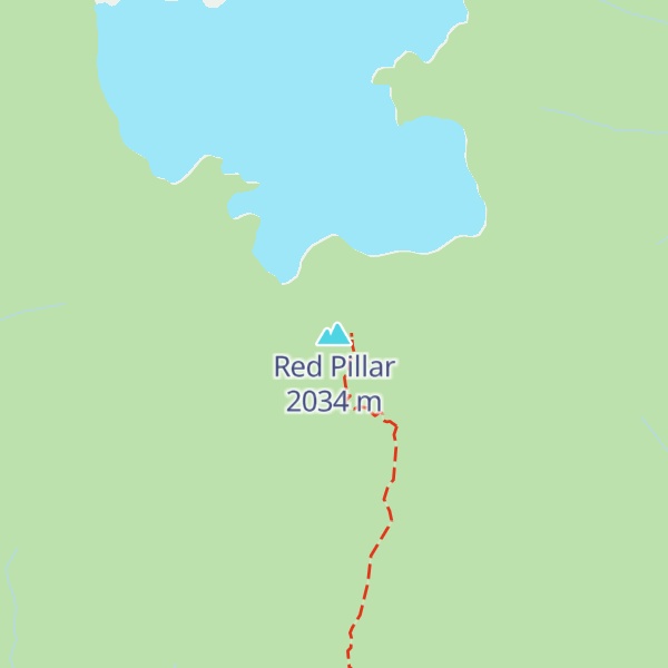 Map of Red Pillar