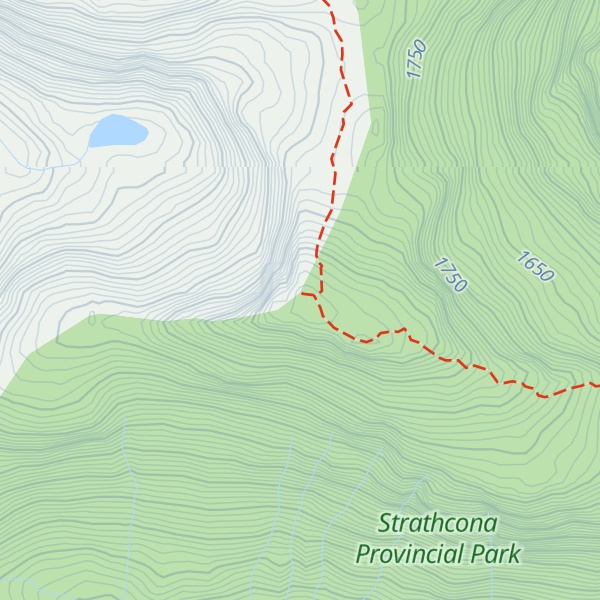 Map of Mount Frink