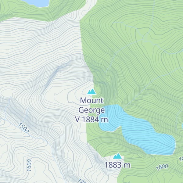 Map of Mount George V