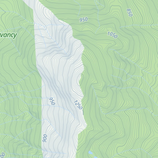 Map of Clayoquat Peak